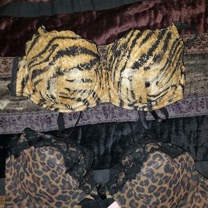 Victoria Secret animal print bras (2)